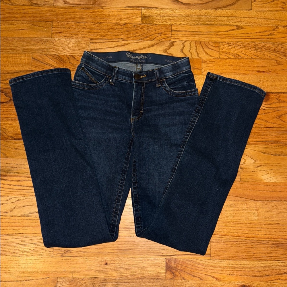 Women’s Wrangler Willow Ultimate riding Jeans size 5x38 - Picture 2 of 7